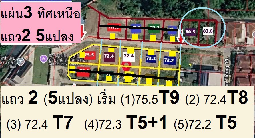 ขายที่ดินจัดสรรแปลงสวย ม.ลานทอง ปากเกร็ด กลับแจ้งวัฒนะนิดเดียว จะเข้าเมืองทองธานีก็นิดเดียวด้วยสุดๆ