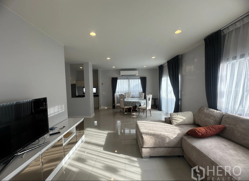 ขายบ้านเดี่ยว 3 ห้องนอน โครงการเศรษฐสิริ วงแหวน-ลำลูกกา (บึงคำพร้อย) ใกล้มอเตอร์เวย์ HRE00945