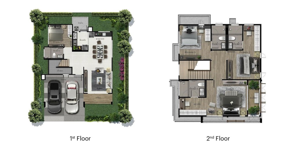 🏡 Luxury Family Home for Rent | Setthasiri Krungthep Kreetha Near Brighton & Wellington Internati