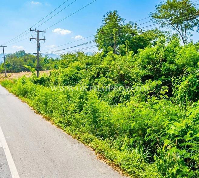 ที่ดินหัวหิน ติดถนนสาย 2052 ใกล้วัดห้วยมงคล ต.หนองพลับ อ.หัวหิน จ.ประจวบคีรีขันธ์