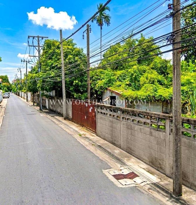 ที่ดินพร้อมสิ่งปลูกสร้างประชาชื่น ใกล้ทางด่วนและรถไฟฟ้า ถนนประชาชื่น (วงศ์สว่าง)