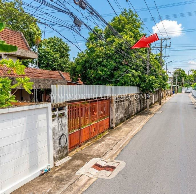 ที่ดินพร้อมสิ่งปลูกสร้างประชาชื่น ใกล้ทางด่วนและรถไฟฟ้า ถนนประชาชื่น (วงศ์สว่าง)