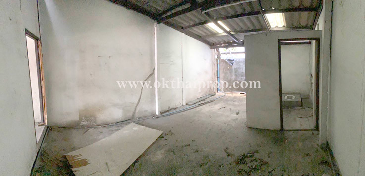 อาคารพาณิชย์ 4.5 ชั้น ติดถนนสนามบินน้ำ เมืองนนทบุรี