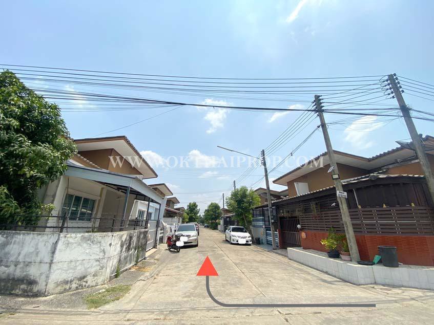 ทาวน์เฮ้าส์ หมู่บ้านกรีนการ์เด้นโฮม คลอง11 ธัญบุรี ปทุมธานี