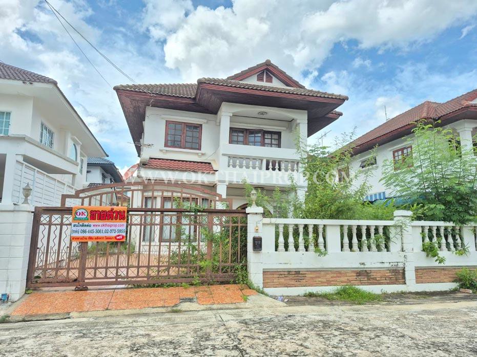 บ้านเดี่ยว หมู่บ้านศราวัณวิลล์ ถ.แจ้งวัฒนะ ปากเกร็ด