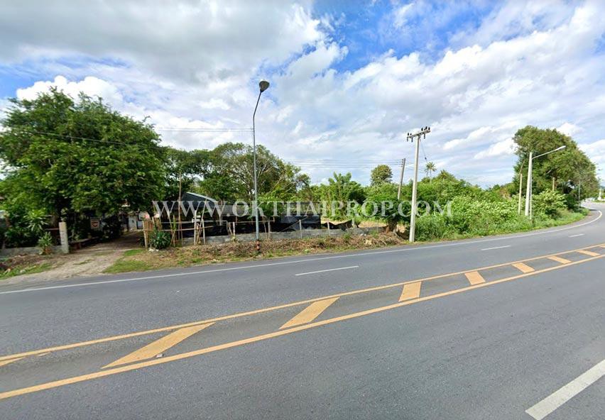 ที่ดินติดถนนใหญ่ ต.นิคมสร้างตนเอง เมืองลพบุรี