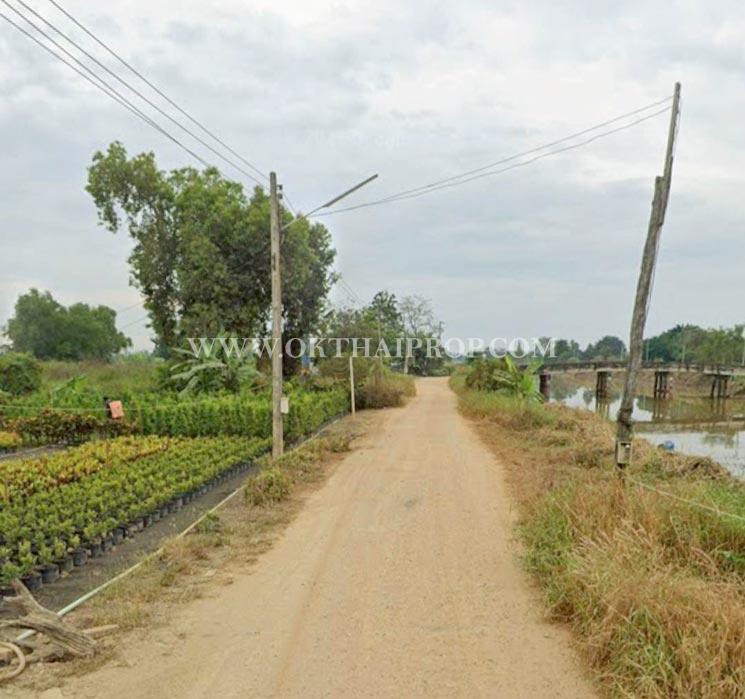 ที่ดิน คลอง14 ถนนรังสิต-นครนายก ใกล้ มศว. อ.องครักษ์ จ.นครนายก