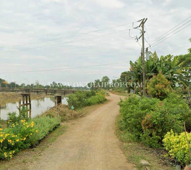 ที่ดิน คลอง14 ถนนรังสิต-นครนายก ใกล้ มศว. อ.องครักษ์ จ.นครนายก