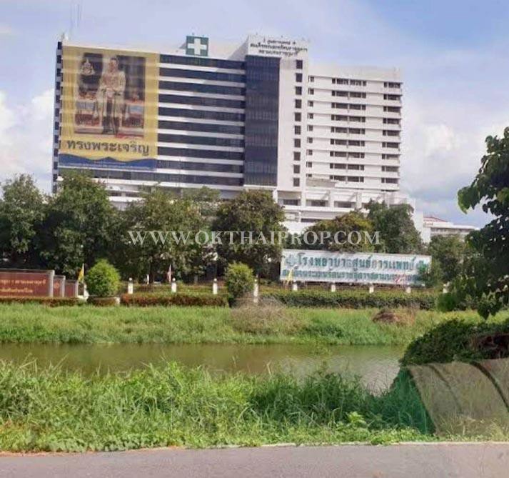 ที่ดิน คลอง14 ถนนรังสิต-นครนายก ใกล้ มศว. อ.องครักษ์ จ.นครนายก