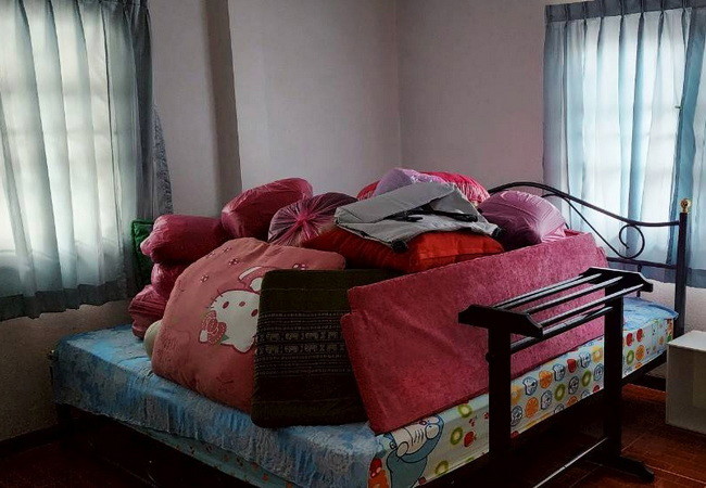 ขายบ้านเดี่ยว หมู่บ้านลภาวัน 9 ถนนชัยพฤกษ์ เนื้อที่ 52.5 ตร.ว. 2 ชั้น 3 นอน 2 น้ำ