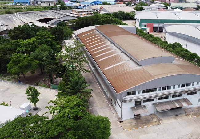 ขายที่ดิน ตรงข้ามเซ็นทรัลมหาชัย ติดถนนพระราม 2 เนื้อที่ 9-0-79.6 ไร่ พร้อมสิ่งปลูกสร้าง