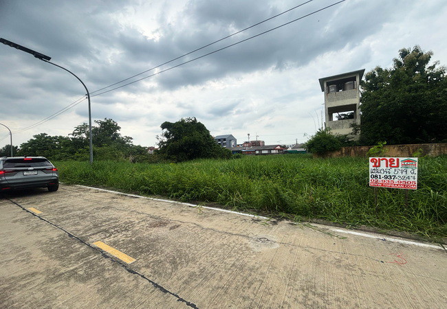 ขายที่ดิน 579 ตร.ว. คลอง 6/1 ซอยชุมชนสุสวาส ธัญบุรี ปทุมธานี