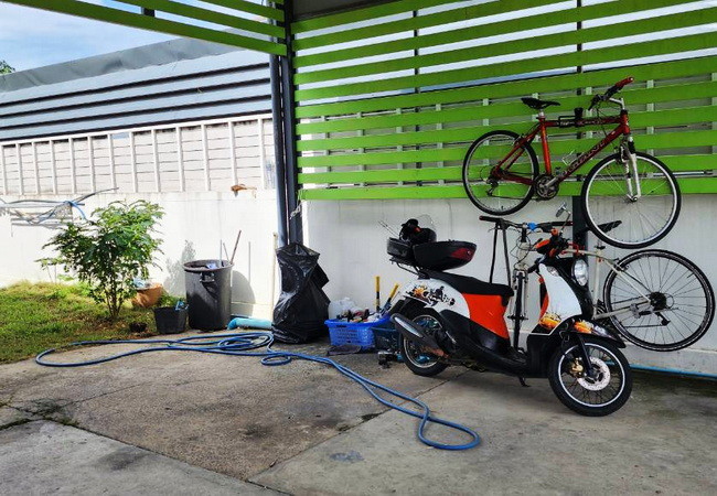 ขายบ้านเดี่ยว หมู่บ้านเอพลัส การ์เด้นโฮม เนื้อที่ 54 ตร.ว. 1 ชั้น 3 นอน 2 น้ำ