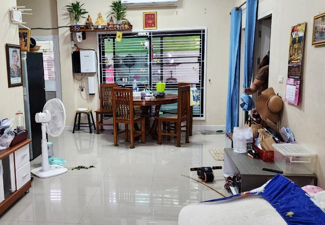 ขายบ้านเดี่ยว หมู่บ้านเอพลัส การ์เด้นโฮม เนื้อที่ 54 ตร.ว. 1 ชั้น 3 นอน 2 น้ำ