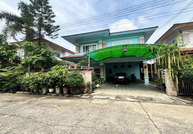 ขายบ้านเดี่ยว หมู่บ้านรุ่งอรุณวิลล์ ซอยวัดส้มเกลี้ยง เนื้อที่ 55.5 ตร.ว. 2 ชั้น 3 นอน 3 น้ำ