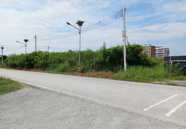 ขายที่ดิน 214 ตร.ว. หน้าม.เกษตรกําแพงแสน ถนนมาลัยแมน อำเภอกําแพงแสน นครปฐม