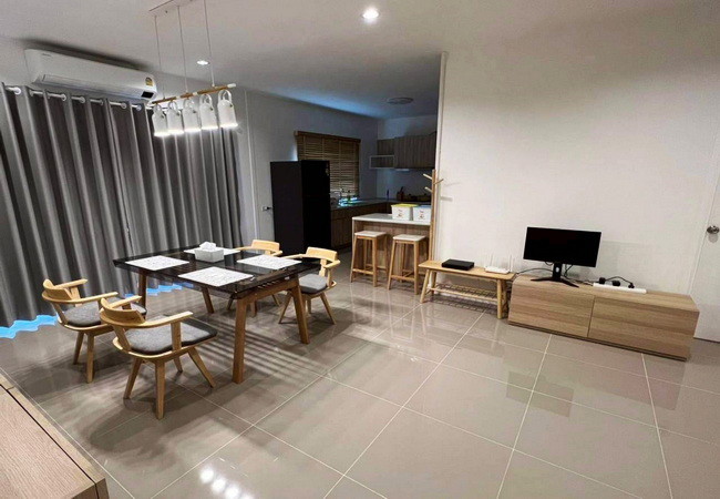 ขายบ้านเดี่ยว หมู่บ้านเดอะการ์เด้น วิลล่า 6 นครราชสีมา เนื้อที่ 58 ตร.ว. 1 ชั้น 3 นอน 2 น้ำ