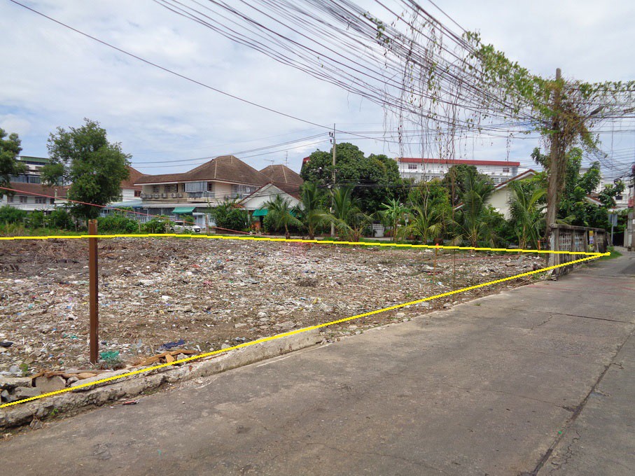 🚩 ขาย ที่ดิน 1 ไร่ แปลงหัวมุม ถนนจักกะพาก ตรงข้ามโรงพยาบาลสมุทรปราการ เข้าซอยเพียง 180 เมตร