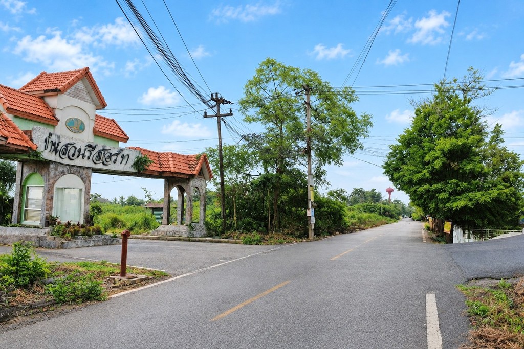 🚩 บ้านเดี่ยว 77 ตารางวา ถนนเลียบคลองห้า คลองหลวง ราคาถูก โครงการน่าอยู่