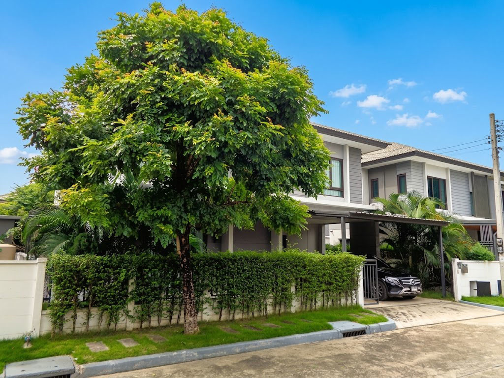 🚩 บ้านเดี่ยวหลังใหญ่สภาพยังใหม่ ตกแต่งพร้อมอยู่ ใกล้ทางด่วน รามอินทรา-อาจณรงค์ ด่านจตุโชติ