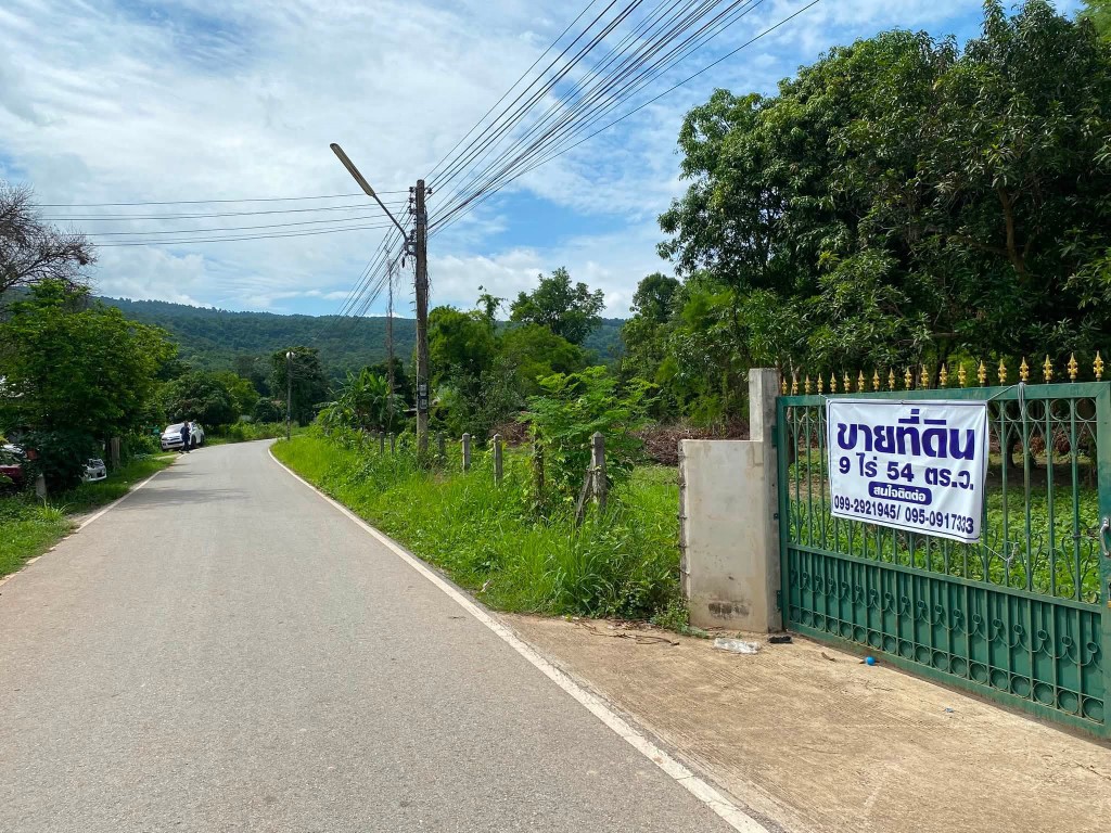 ขายถูมาก!! ที่ดิน 9ไร่กว่า ติดถนน วิวภูเขา บรรยากาศดี ทำเลทอง อ.วังทอง จ.พิษณุโลก ใกล้ตลาดวังทอง 2 ก