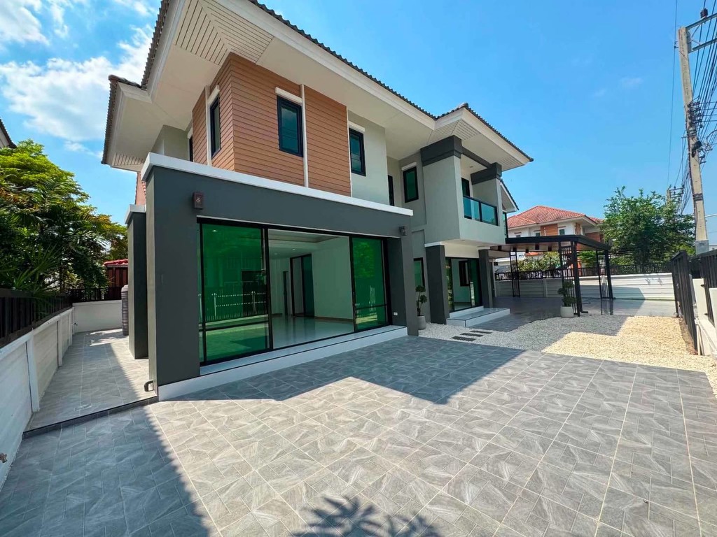 หลังนี้คุ้มที่สุด!! บ้านเดี่ยวหลังใหญ่ ม.ภูมิสิริ คลอง 7 อ.ธัญบุรี ปทุมธานี ใกล้โลตัส มอเตอร์เวย์ ม.