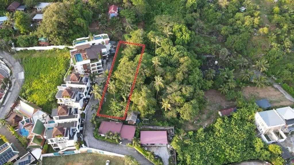 For sale!! 230 sq.wah land with beautiful sea views in a prime location, Mueang Phuket near Karon Be