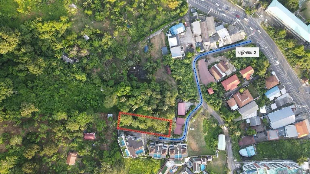 For sale!! 230 sq.wah land with beautiful sea views in a prime location, Mueang Phuket near Karon Be