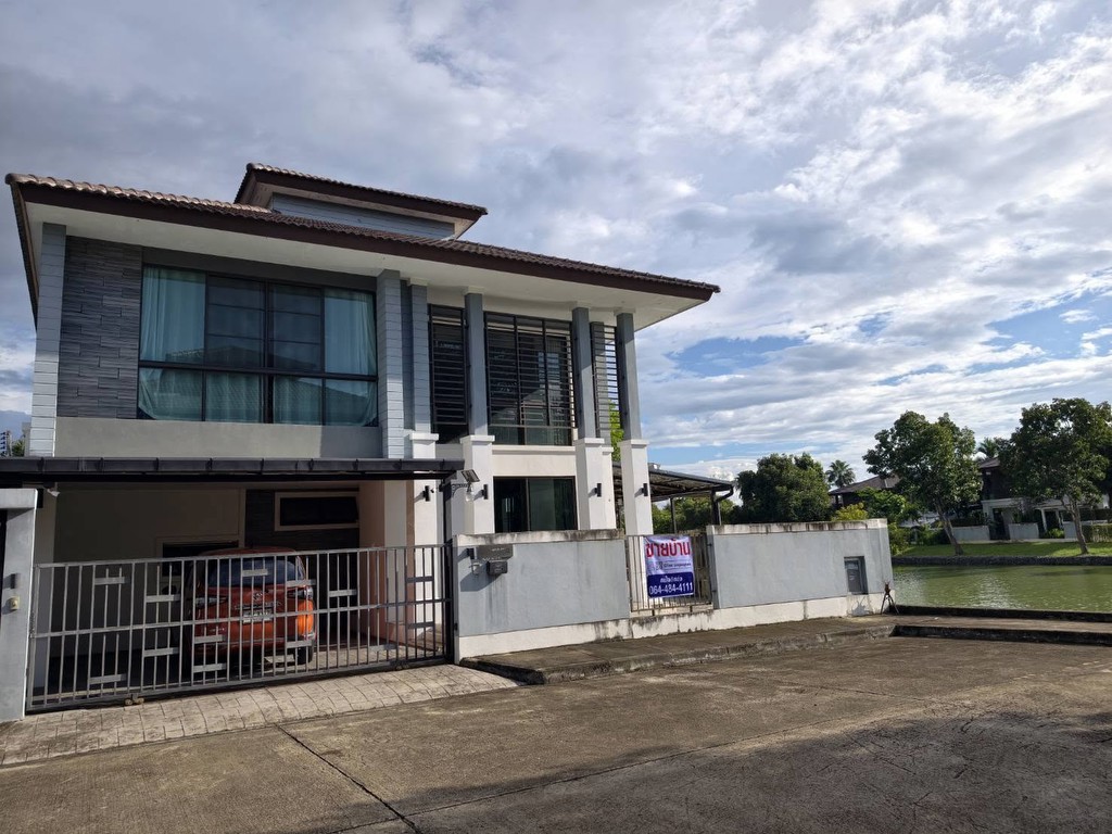 ขายถูกมาก!! บ้านเดี่ยว 2 ชั้น วิวภูเขา ติดทะเลสาบ ม.อรสิริน 11 สันทราย-แม่โจ้ เชียงใหม่ ใกล้ม.แม่โจ้