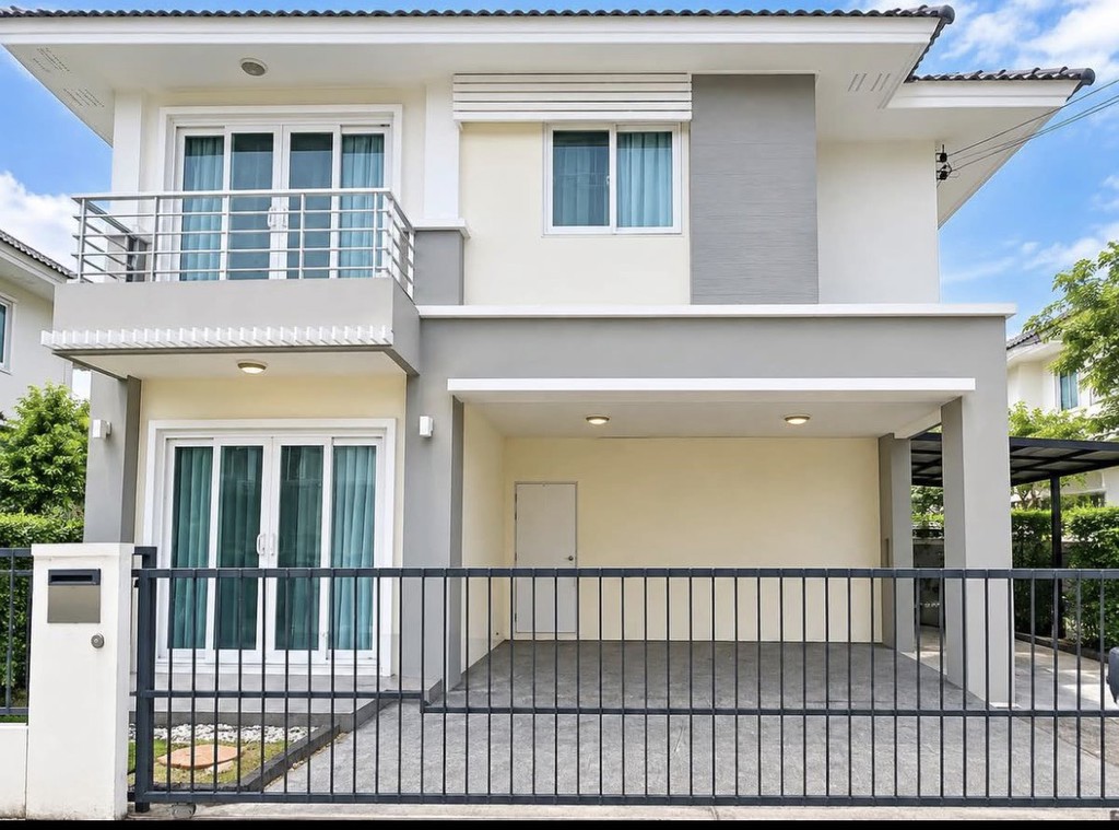 ขาย/ให้เช่า ถูกมาก!! บ้านเดี่ยว 2 ชั้น ม.คุณาลัย เวสเกต บ้านกล้วย-ไทรน้อย ใกล้รถไฟฟ้า เซ็นทรัลเวสต์