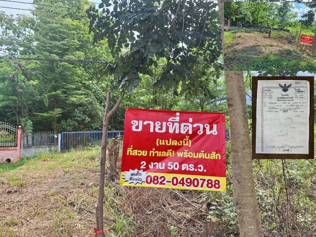 ขายถูกมาก!! ที่ดินเปล่า 250.7 ตร.ว. ติดถนน 4 เลน ทำเลทอง อ.หนองเรือ จ.ขอนแก่น ใกล้ตลาดเทศบาล โรงพยาบ