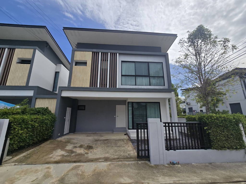 บ้านเดี่ยว โครงการอีโค เฮ้าส์ ปิ่นเกล้า-ศาลายา ECO HAUS Pinklao – Salaya ต.ศาลากลาง อ.บางกรวย นนทบ