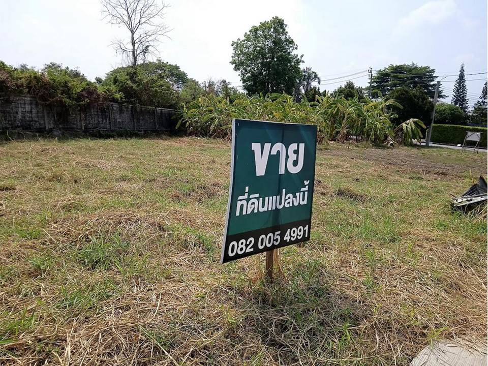 ขายที่ดินในหมู่บ้านเนเบอร์โฮม ถนนสุขาภิบาล 5