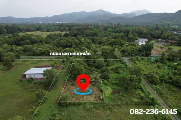ขายที่ดิน 100 ตารางวา ถมเต็มพื้นที่ ล้อมรั้ว ต.พรหมณี อ.เมืองนครนายก บรรยากาศดี