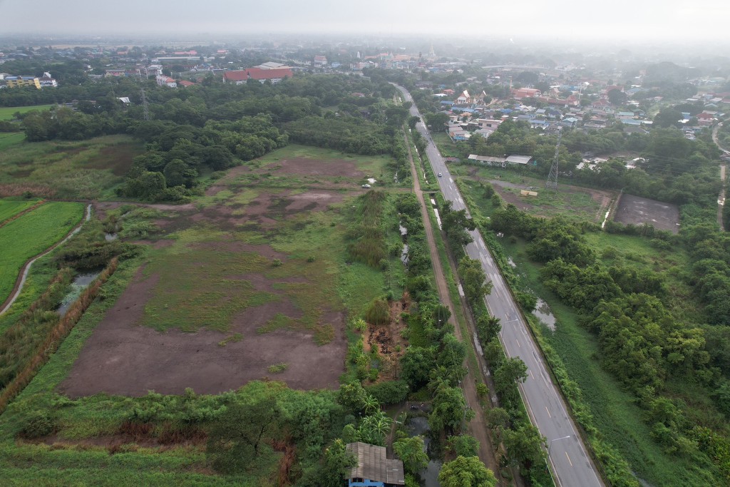 ขายที่ดิน 12 ไร่ 50 ตร.ว. ต.บ้านป้อม โฉนดครุฑแดง ขายเท่าราคาประเมิน