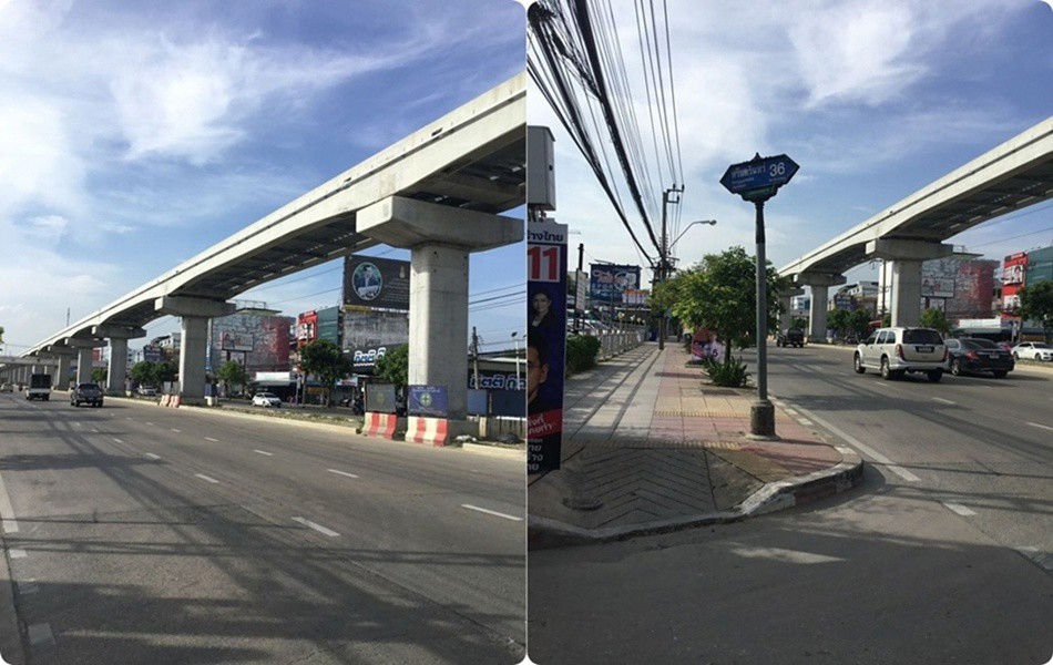 ขายที่ดินถมแล้ว 95 ตารางวา ศรีนครินทร์ 36 ใกล้ MRT ศรีนุช