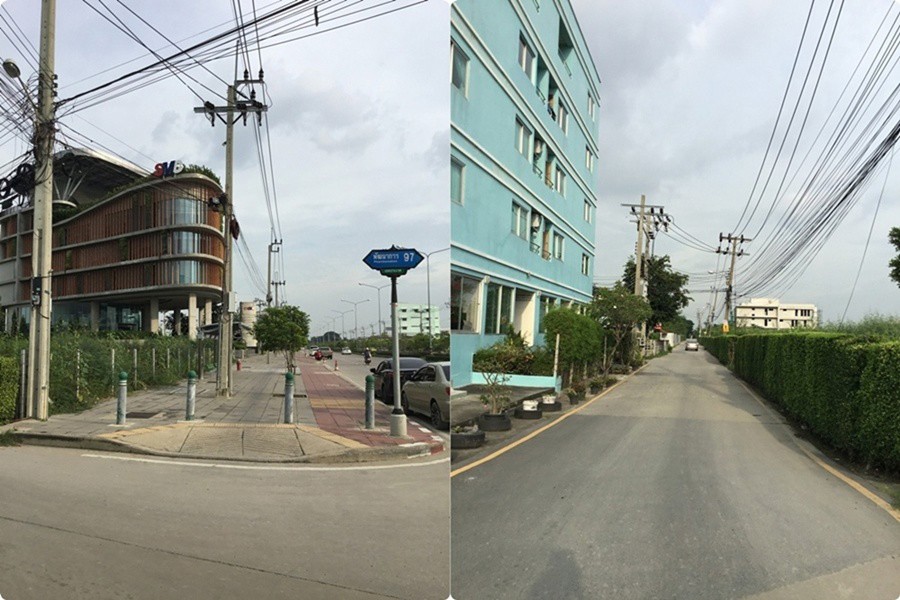 ขายที่ดินเนื้อที่ 100 ตรว ที่ถมแล้ว ด้านหลังที่ติดกับหมู่บ้าน The City Pattankarn อ่อนนุช 70/1
