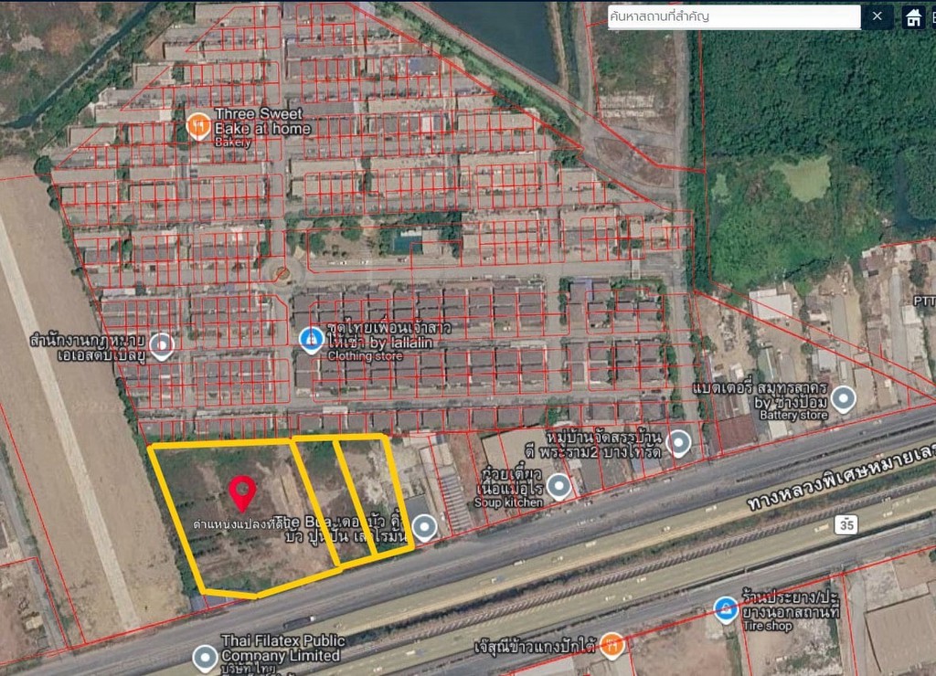 ขาย/เช่าหน้าหมู่บ้านดีพระราม2-บางโทรัด ถนนพระราม2
