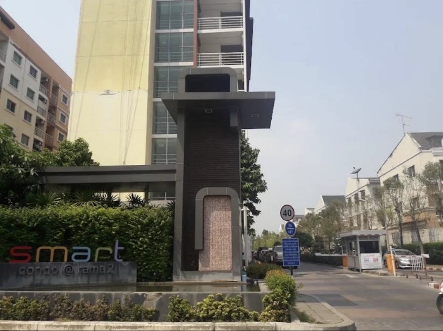 ขายสมาร์ท คอนโดพระราม 2บิ้วอิน แต่งสวย ราคา 1,090,000 บาท SMART CONDO RAMA 2 ตึกG ชั้น3 พื้นที่ 28.5