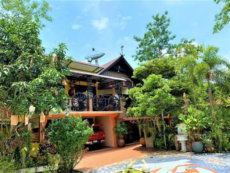 ขายบ้านพร้อมสวนผลไม้ ใกล้น้ำตกเขาชะเมา จังหวัดระยอง
