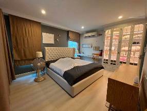 บ้านตัวอย่างโครงการ Villaggio บางนา บ้านพร้อมอยู่ ตกแต่งครบ พร้อมเฟอร์นิเจอร์ หิ้วกระเป๋าเข้าอยู่ได้