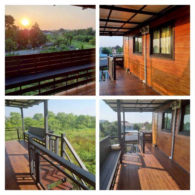 บ้านพลังงานไฟฟ้า ขายบ้านเดี่ยวสไตส์รีสอร์ท คลองหลวง ปทุมธานี แถมโซล่าเซลใช้ไฟฟ้าฟรี