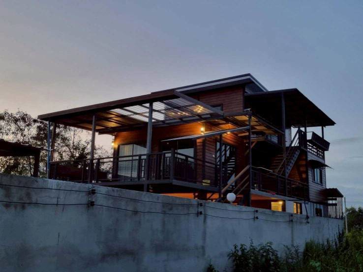 บ้านพลังงานไฟฟ้า ขายบ้านเดี่ยวสไตส์รีสอร์ท คลองหลวง ปทุมธานี แถมโซล่าเซลใช้ไฟฟ้าฟรี