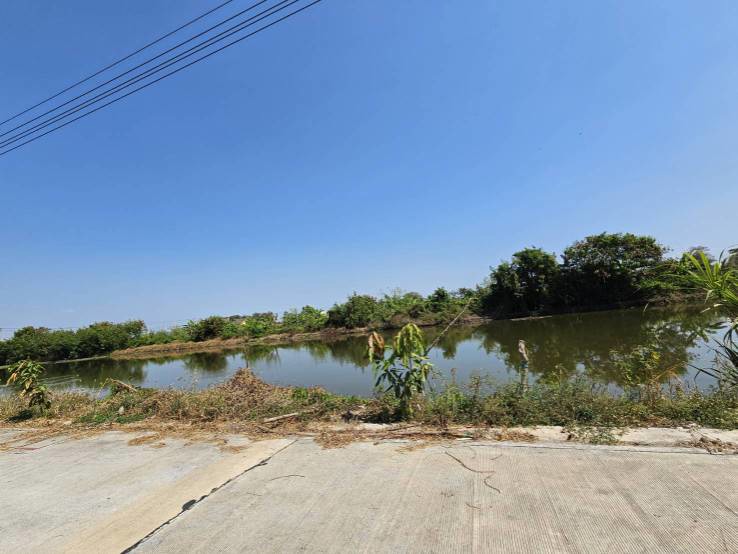 ขายด่วนที่ดินแปลงใหญ่ บางเสาธง จังหวัดสมุทรปราการ ติดถนนสาธารณะ น้ำ ไฟ พร้อม