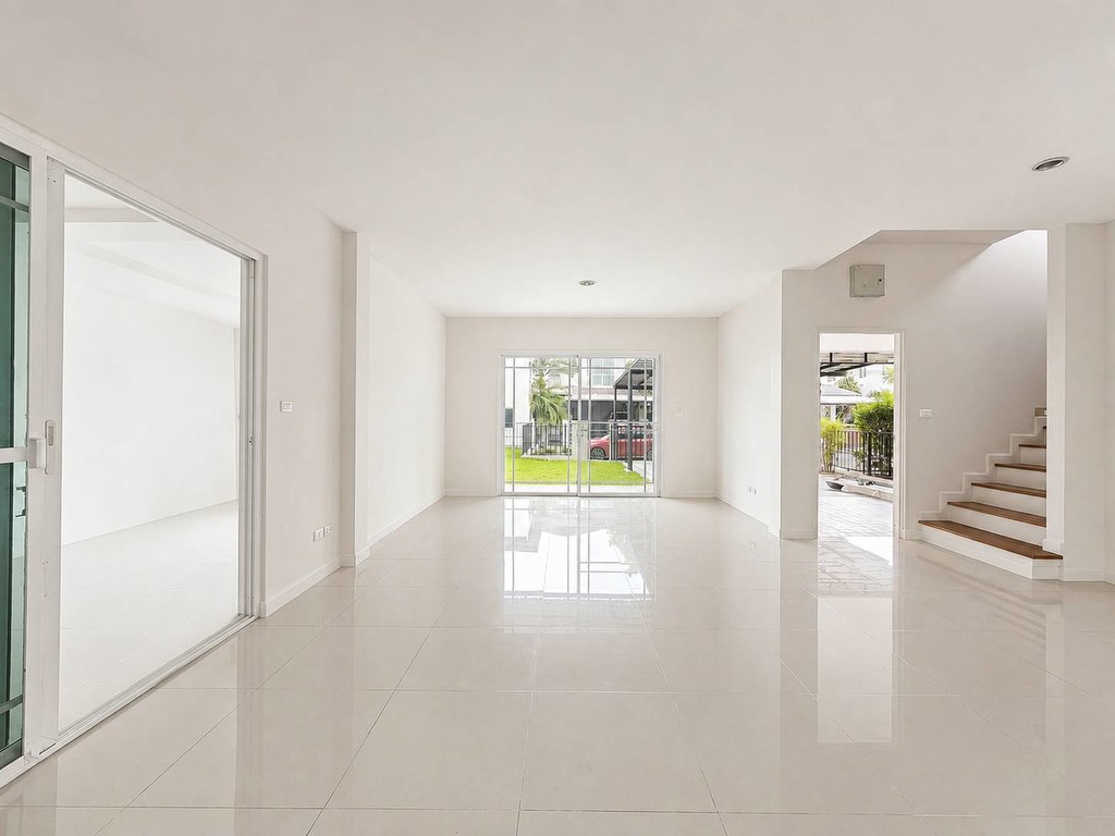 ขายบ้านเดี่ยว 2 ชั้น หลังริม หมู่บ้านมัณฑนา รามอินทรา–วงแหวน