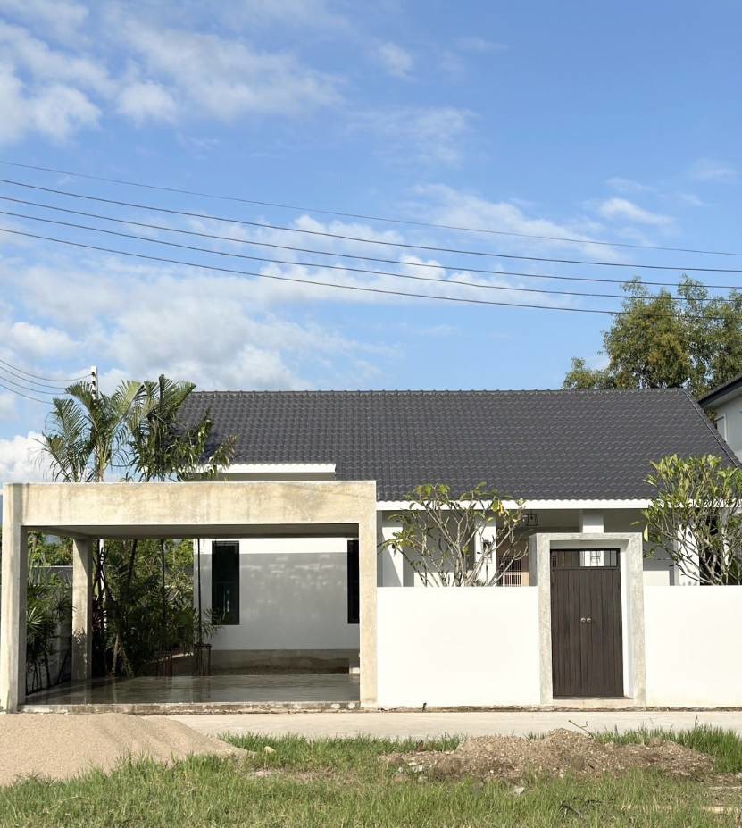 บ้านชั้นเดียวสไตล์ Contemporary Asian Tropical วิวดอยสุเทพ แม่โจ้ สันทราย เชียงใหม่