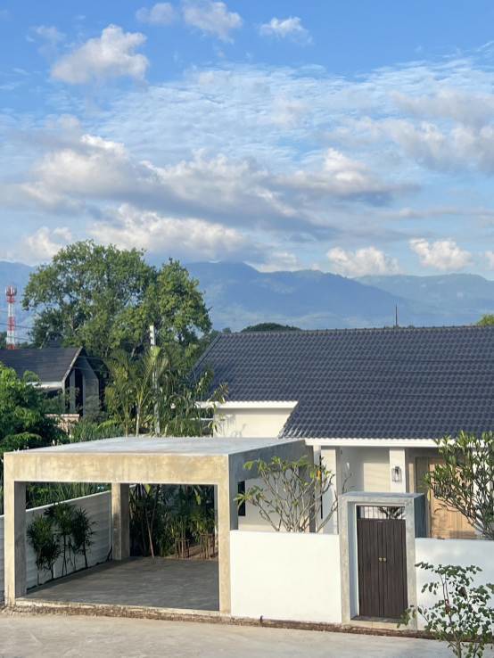 บ้านชั้นเดียวสไตล์ Contemporary Asian Tropical วิวดอยสุเทพ แม่โจ้ สันทราย เชียงใหม่